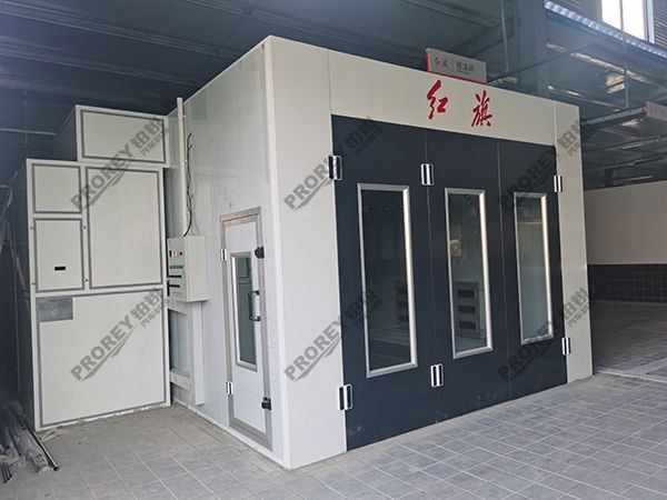 河南红旗4S店-南阳英驰汽车01-烤漆房