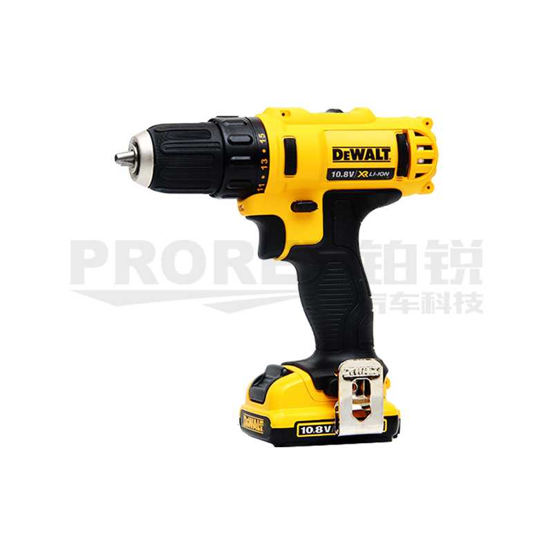 DEWALT 得伟 DCD710DK2 10.8V锂电充电式电钻起子2x2.0Ah电池套装