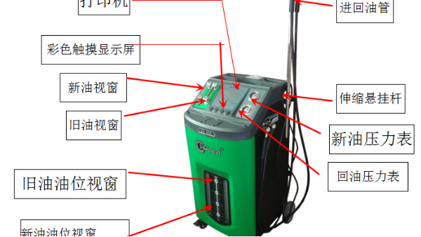 全自动等量变速箱换油机使用要点