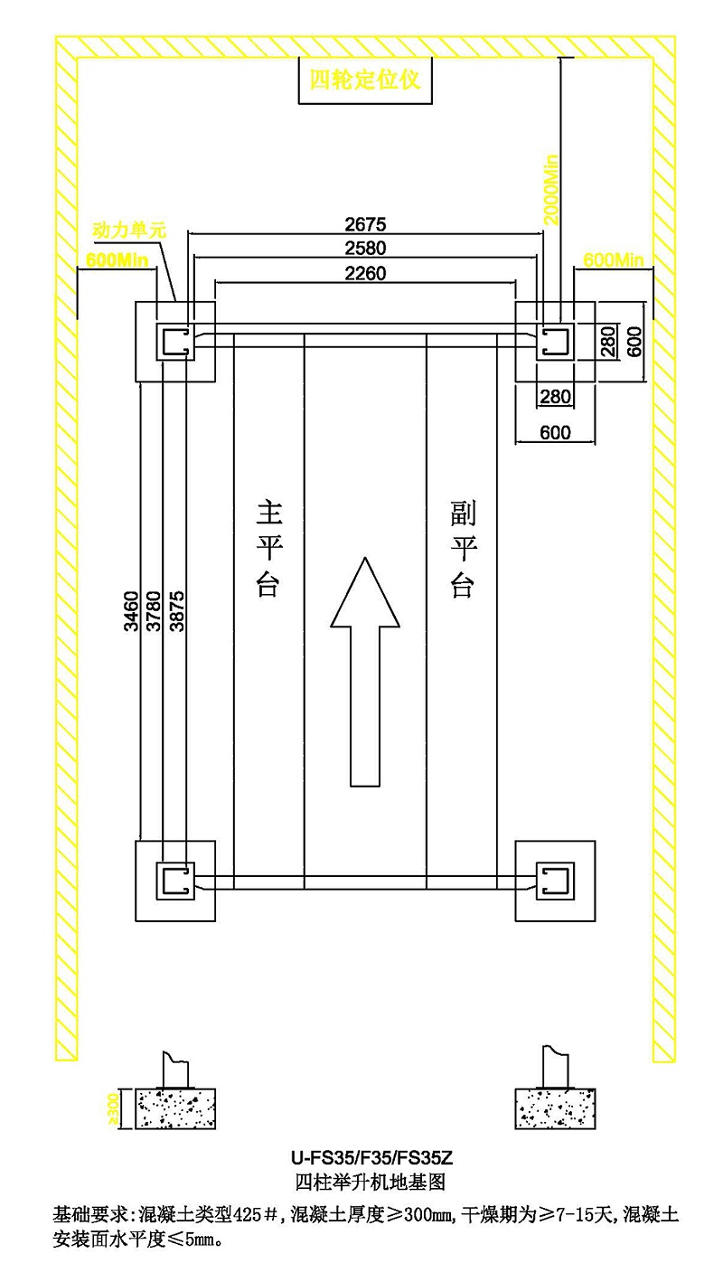 优耐特U-FS35&F35&FS35Z-四柱新利体育网址
地基图